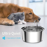 PetPure™ Stainless Steel Water FountainTM