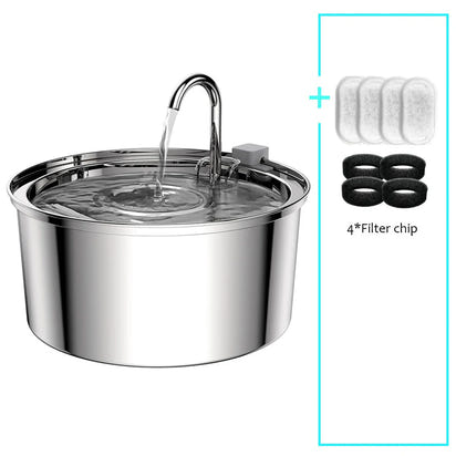 PetPure™ Stainless Steel Water FountainTM