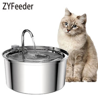 PetPure™ Stainless Steel Water FountainTM